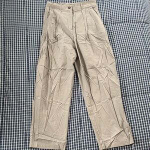 WithBlack Grey High Rise Pleated Trousers